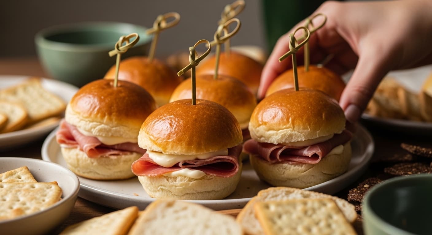 Brioche Sliders with Prosciutto di Parma